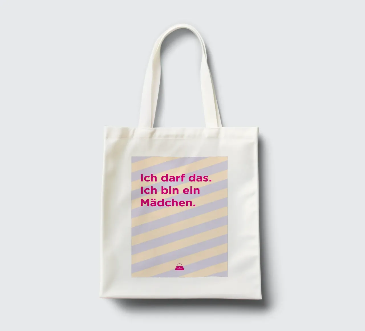 Ich darf das borsa in juta da Art Fart