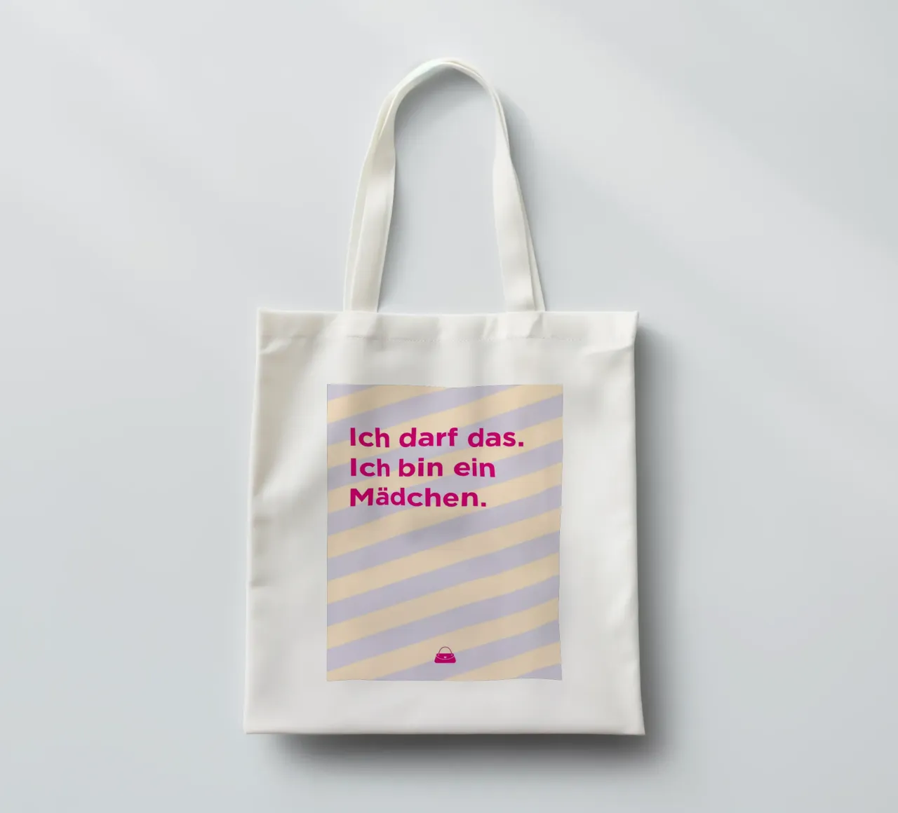 Ich darf das borsa in juta da Art Fart