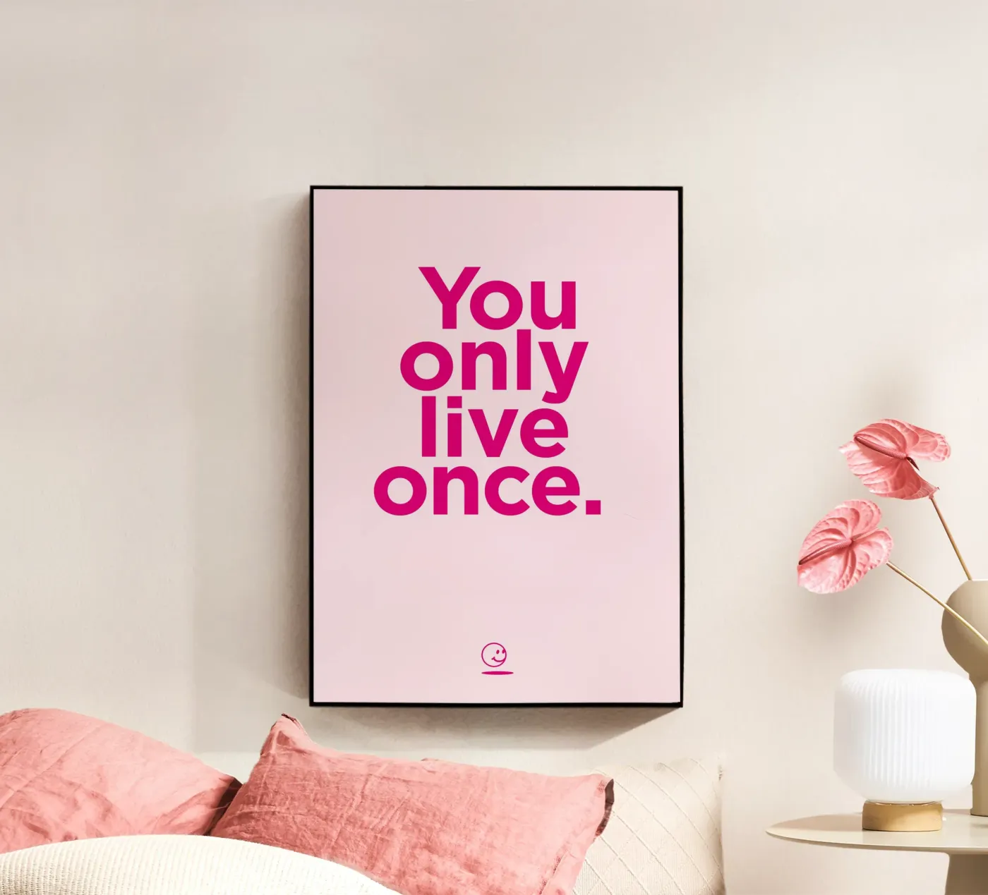 YOLO Acryl-Glas von Art Fart