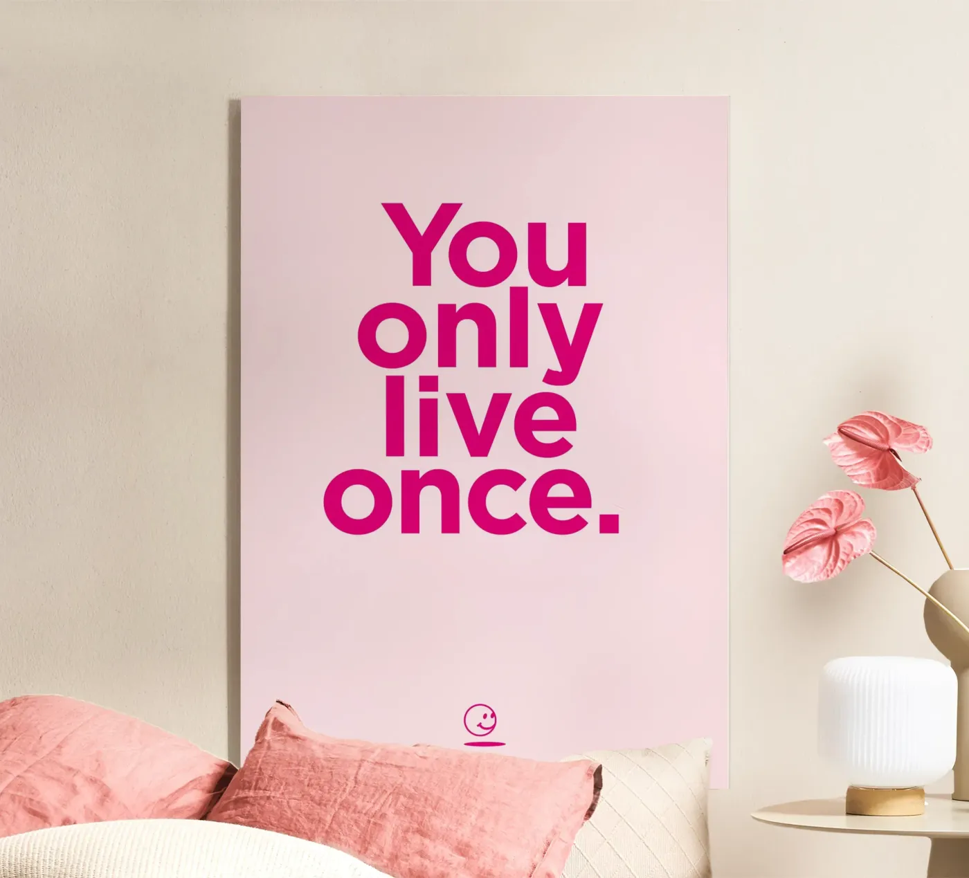 YOLO Acryl-Glas von Art Fart