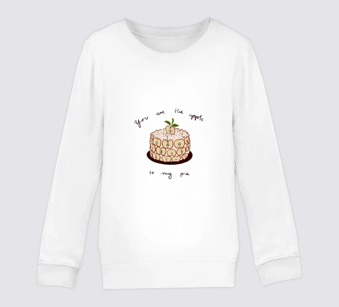 Apfelkuchen felpa bambino da Sophie Augustin Illustration