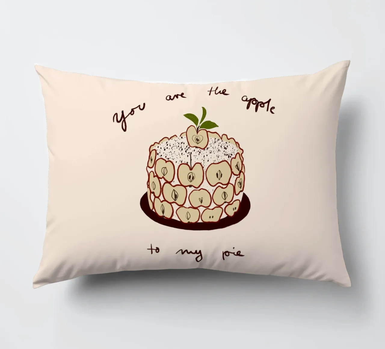Apfelkuchen cuscino da Sophie Augustin Illustration