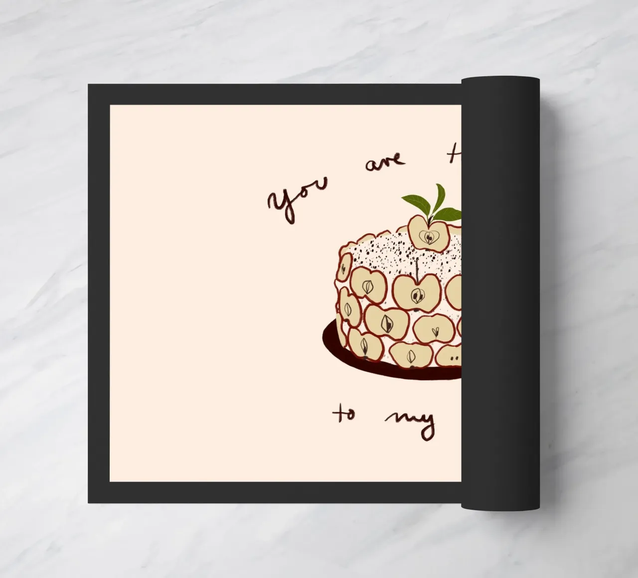 Apfelkuchen zerbino da Sophie Augustin Illustration
