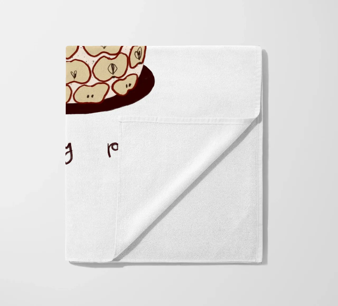 Apfelkuchen telo mare da Sophie Augustin Illustration