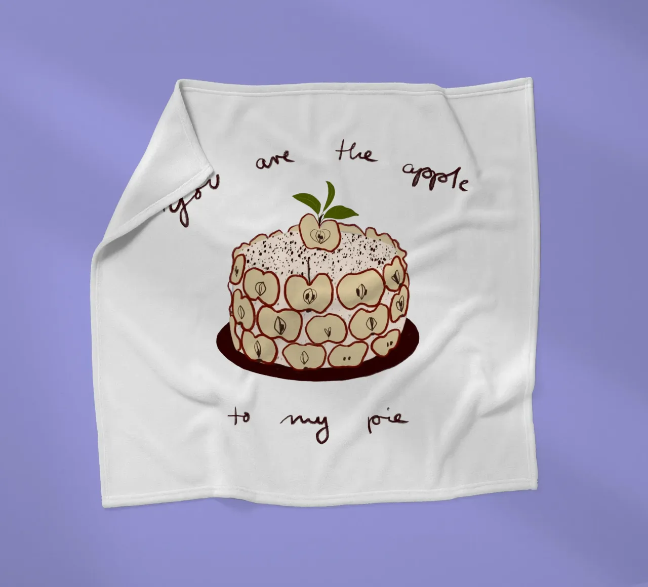 Apfelkuchen coperta in pile da Sophie Augustin Illustration