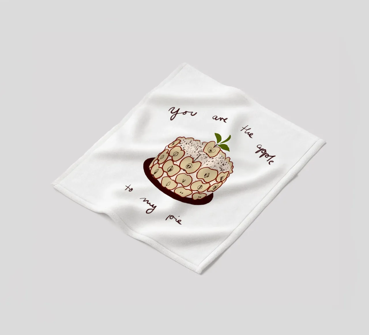 Apfelkuchen coperta in pile da Sophie Augustin Illustration