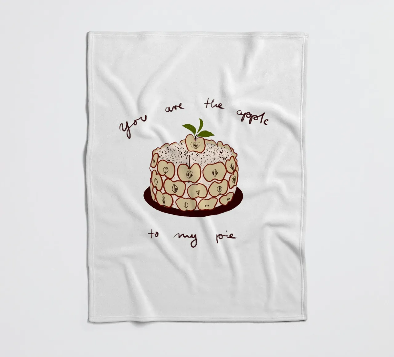 Apfelkuchen coperta in pile da Sophie Augustin Illustration