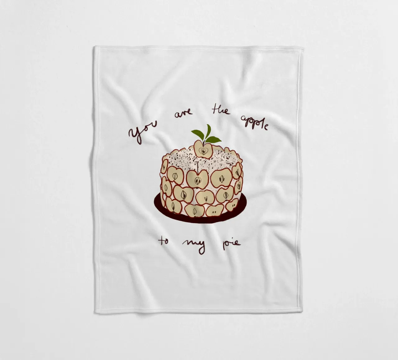 Apfelkuchen coperta in pile da Sophie Augustin Illustration