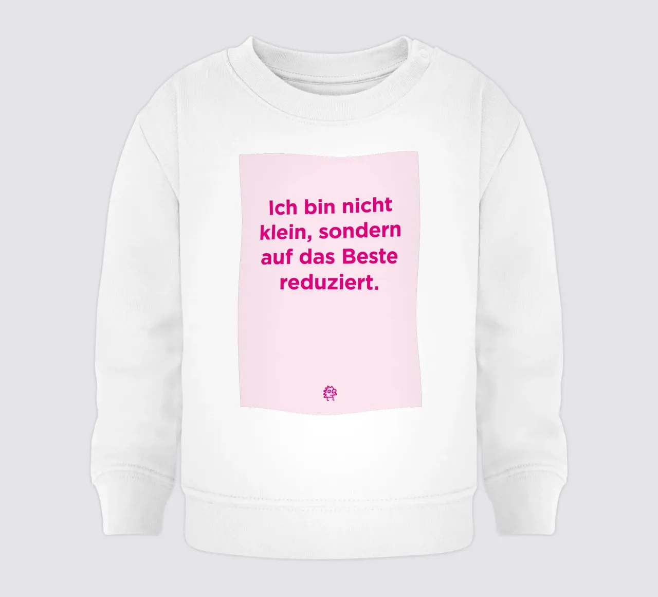 Ich bin nicht klein felpa neonato da Art Fart