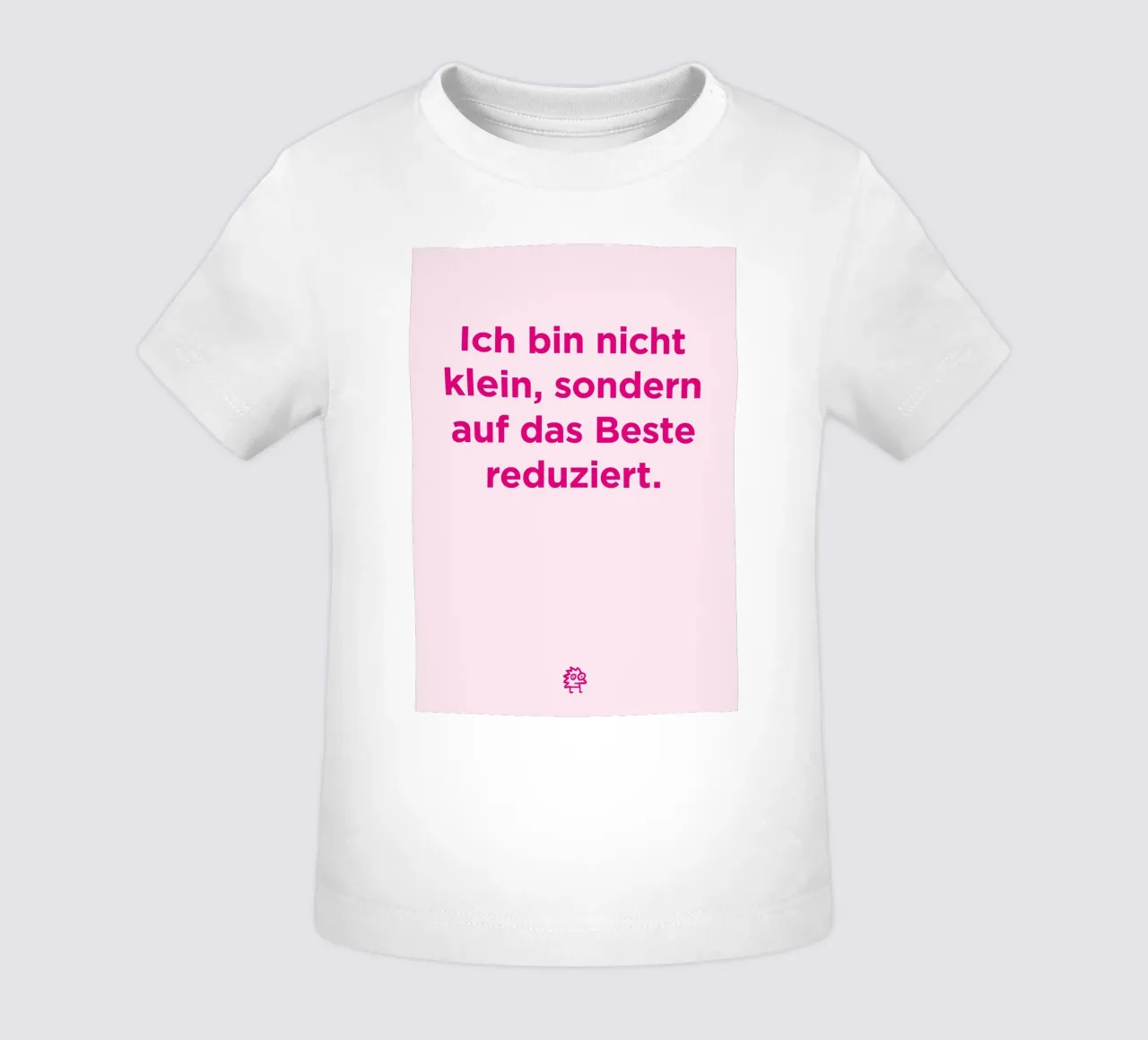 Ich bin nicht klein maglietta neonato da Art Fart