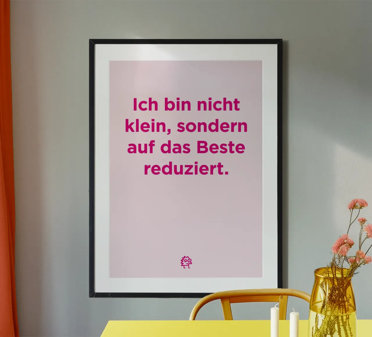 Ich bin nicht klein poster da Art Fart