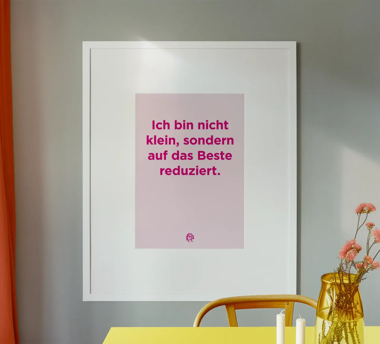 Ich bin nicht klein poster da Art Fart