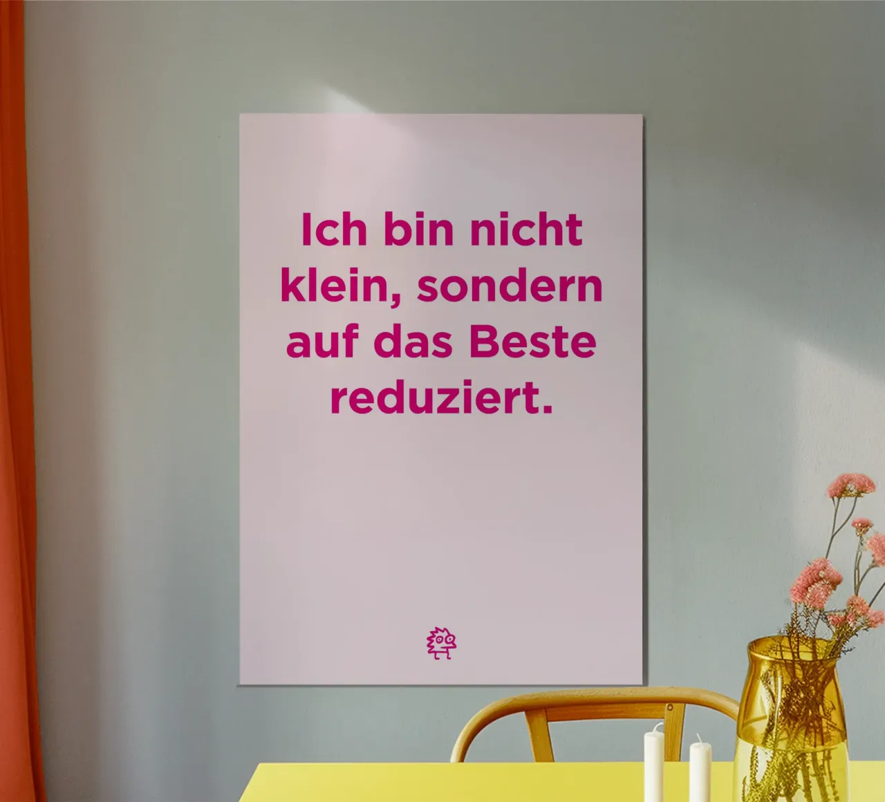 Ich bin nicht klein poster da Art Fart