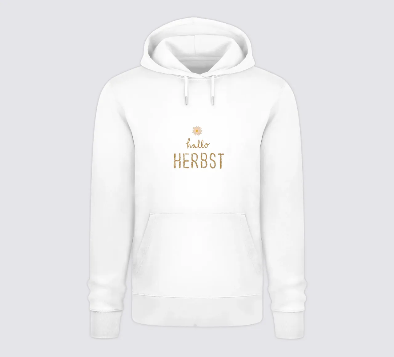 Hallo Herbst Getreide felpa con cappuccio da Sophie Augustin Illustration