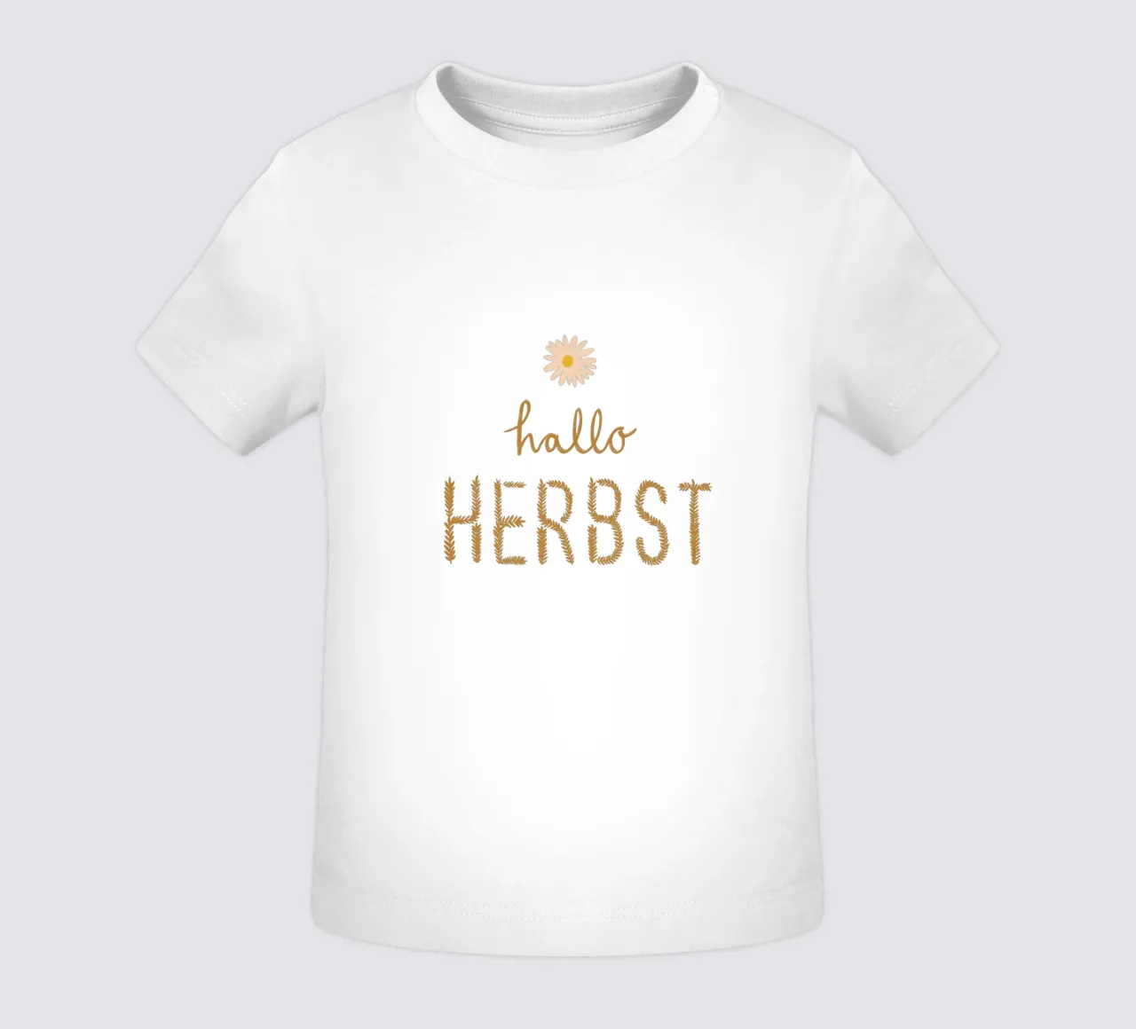 Hallo Herbst Getreide maglietta neonato da Sophie Augustin Illustration