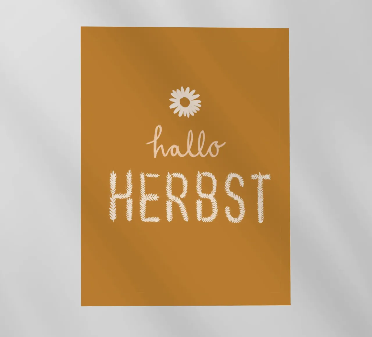 Hallo Herbst Getreide pellicola backlit da Sophie Augustin Illustration