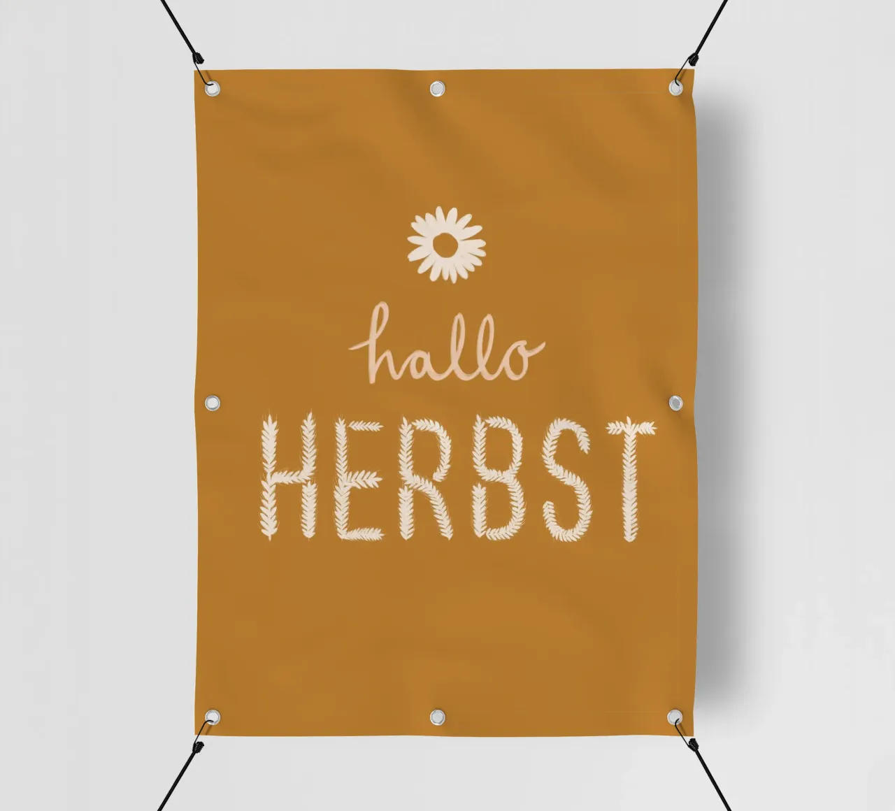 Hallo Herbst Getreide telo in pvc da Sophie Augustin Illustration