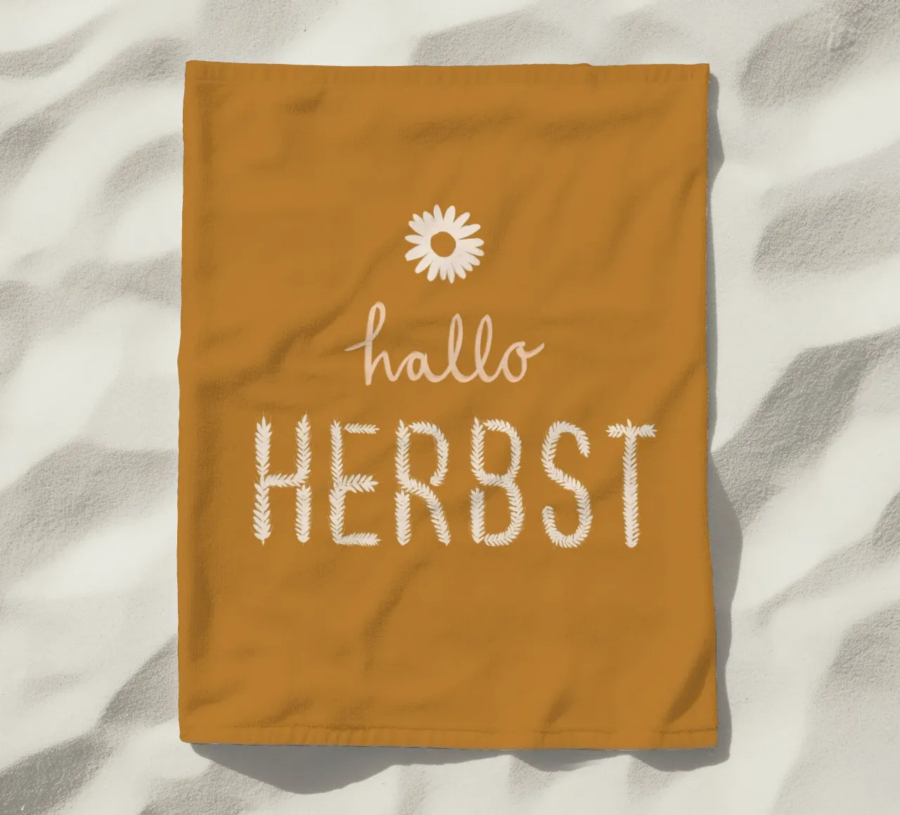 Hallo Herbst Getreide telo mare da Sophie Augustin Illustration