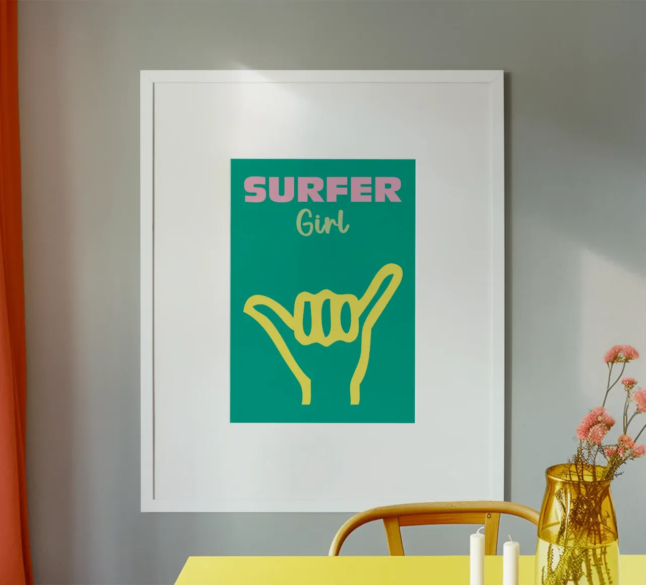 Surfer Girl carta hahnemühle da Art Fart