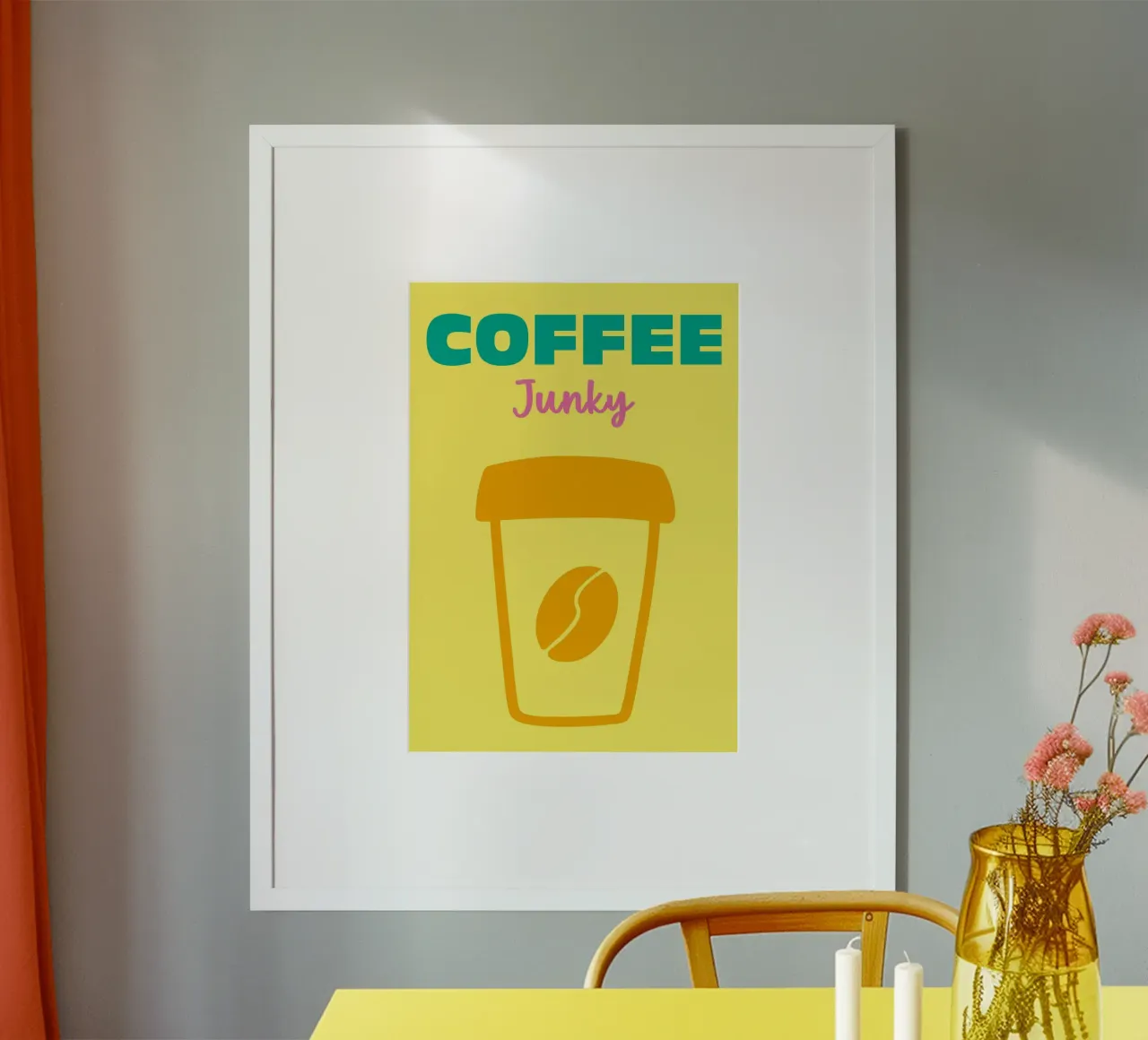 Coffee Junky carta hahnemühle da Art Fart