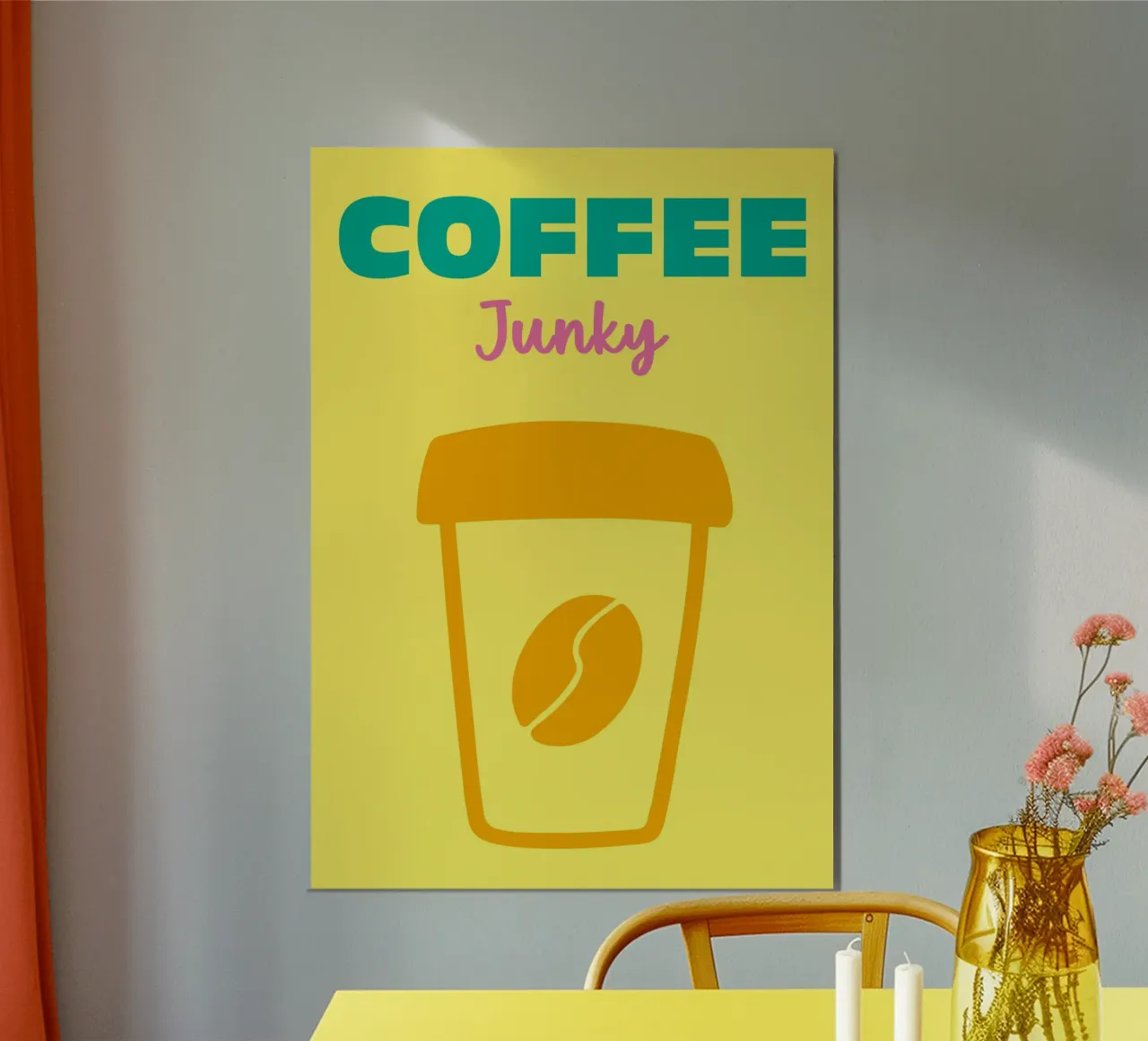 Coffee Junky carta hahnemühle da Art Fart
