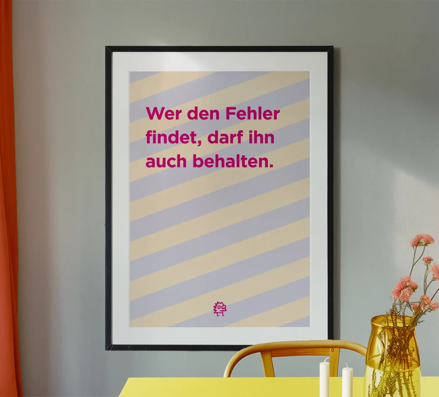 Der Fehler poster van Art Fart