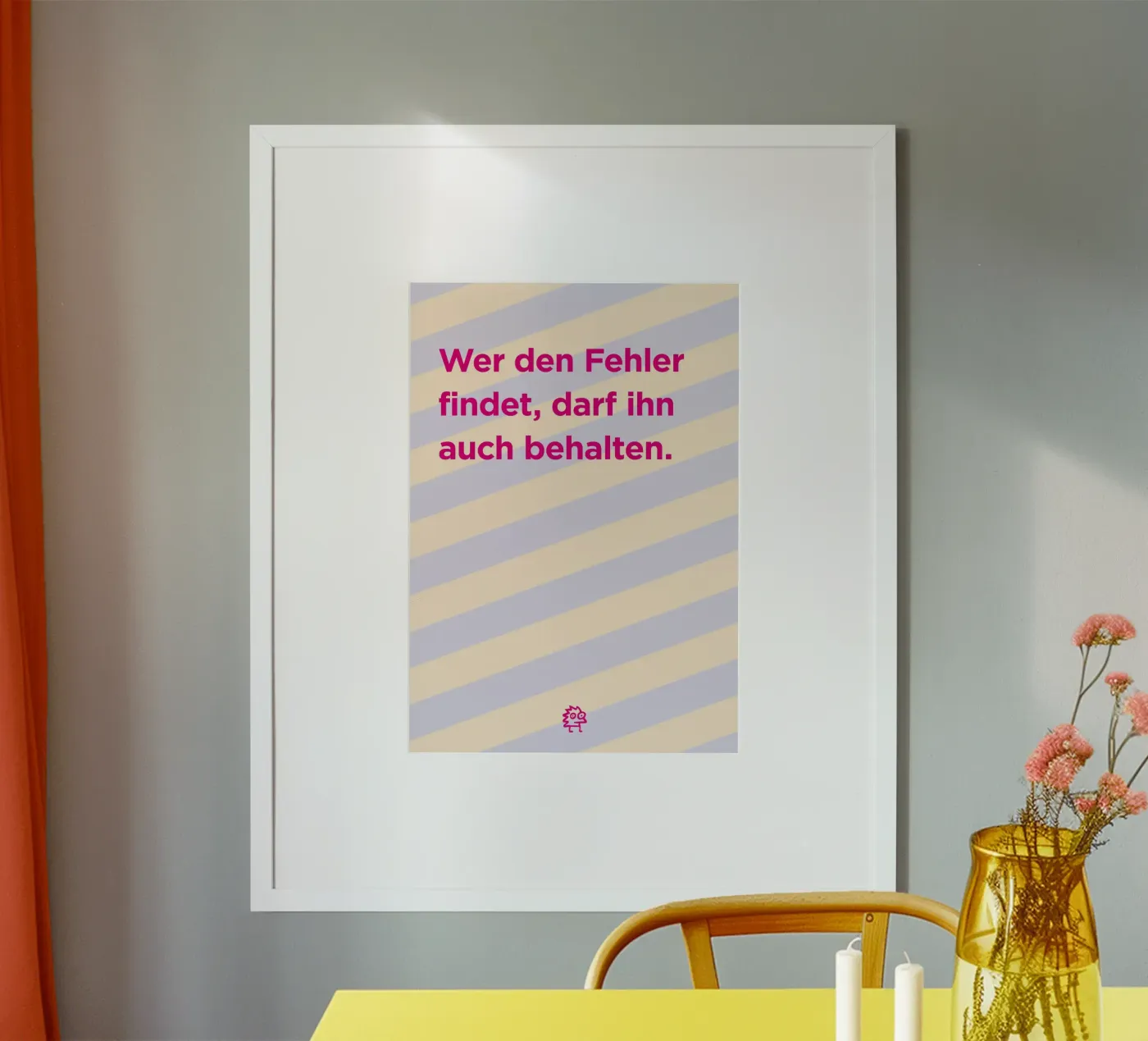 Der Fehler poster van Art Fart