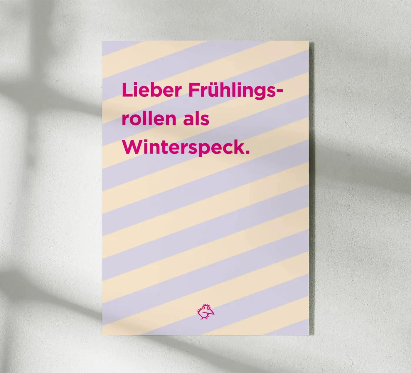 Winterspeck acryl van Art Fart