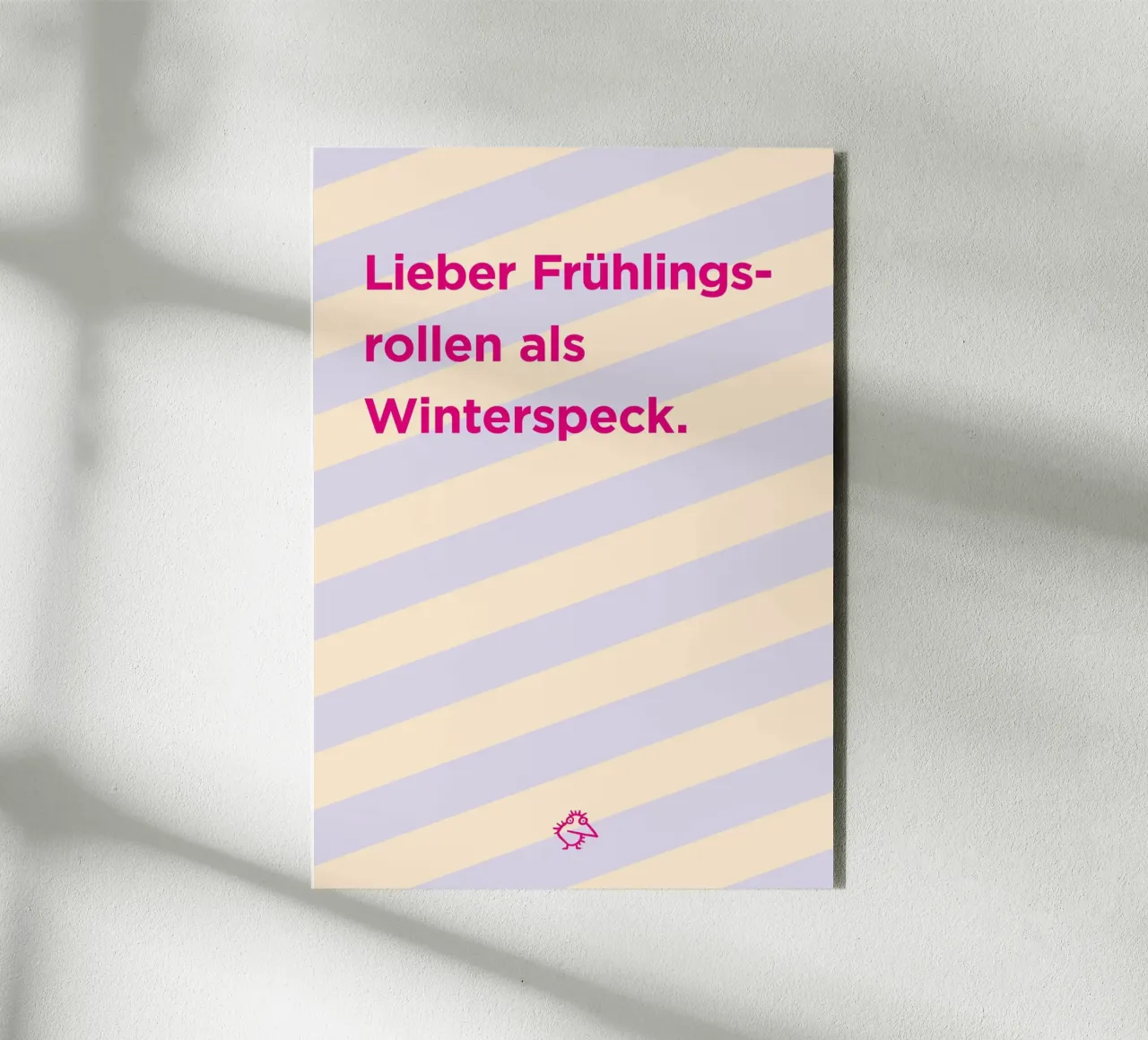 Winterspeck alluminio dibond da Art Fart