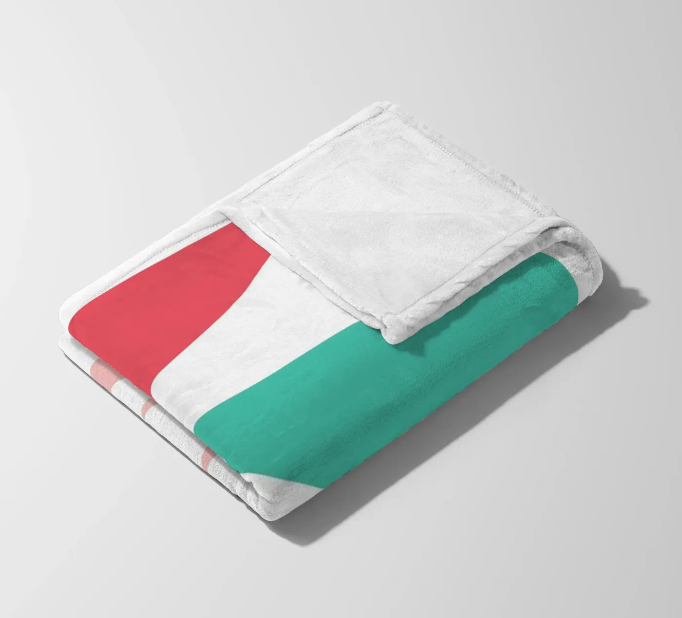 Sunset Somewhere plaid polaire de Kim Hubball Studio