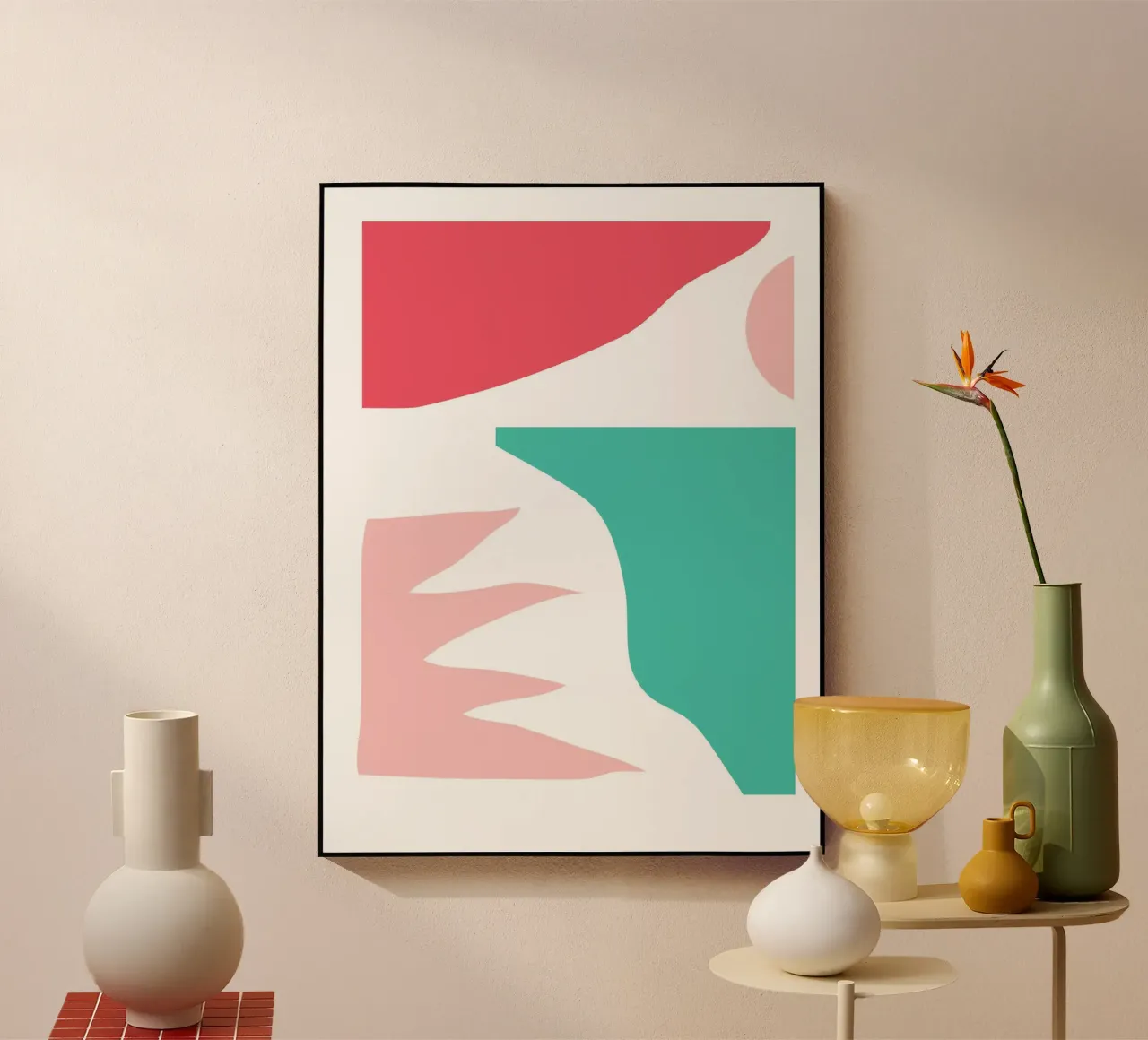 Sunset Somewhere Acryl-Glas von Kim Hubball Studio