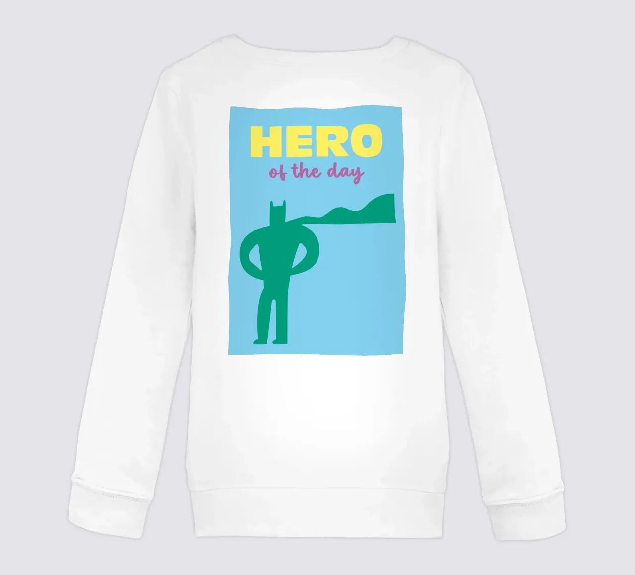 Hero of the day felpa bambino da Art Fart