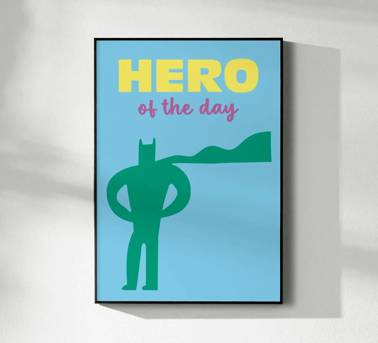 Hero of the day plexiglass da Art Fart