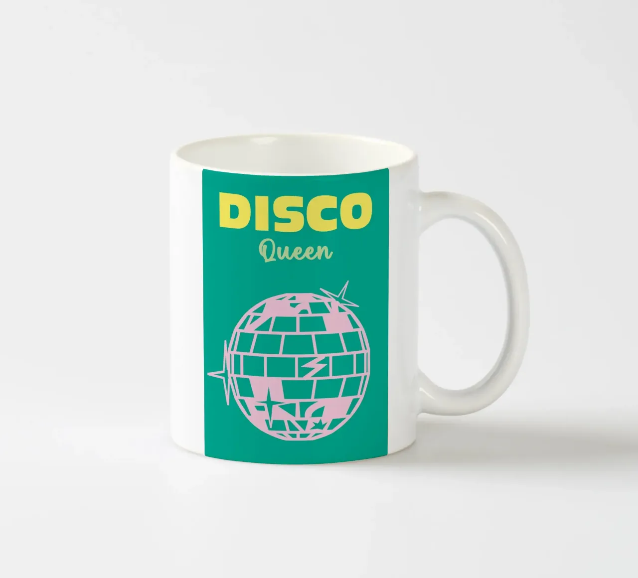 Disco Queen tazza in ceramica da Art Fart