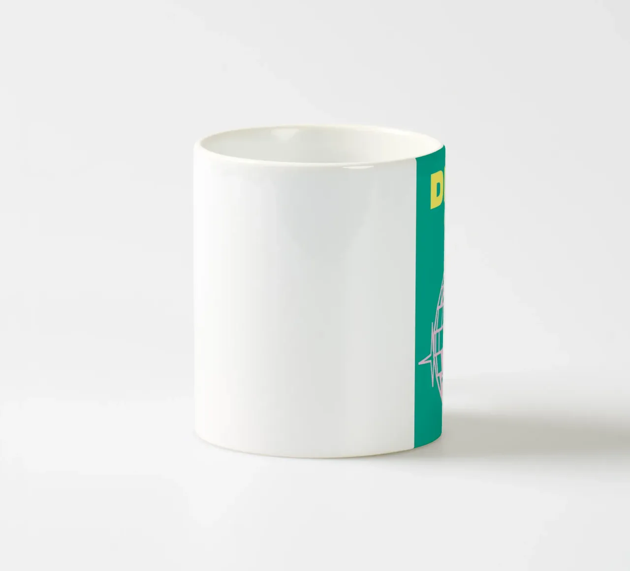 Disco Queen tazza in ceramica da Art Fart