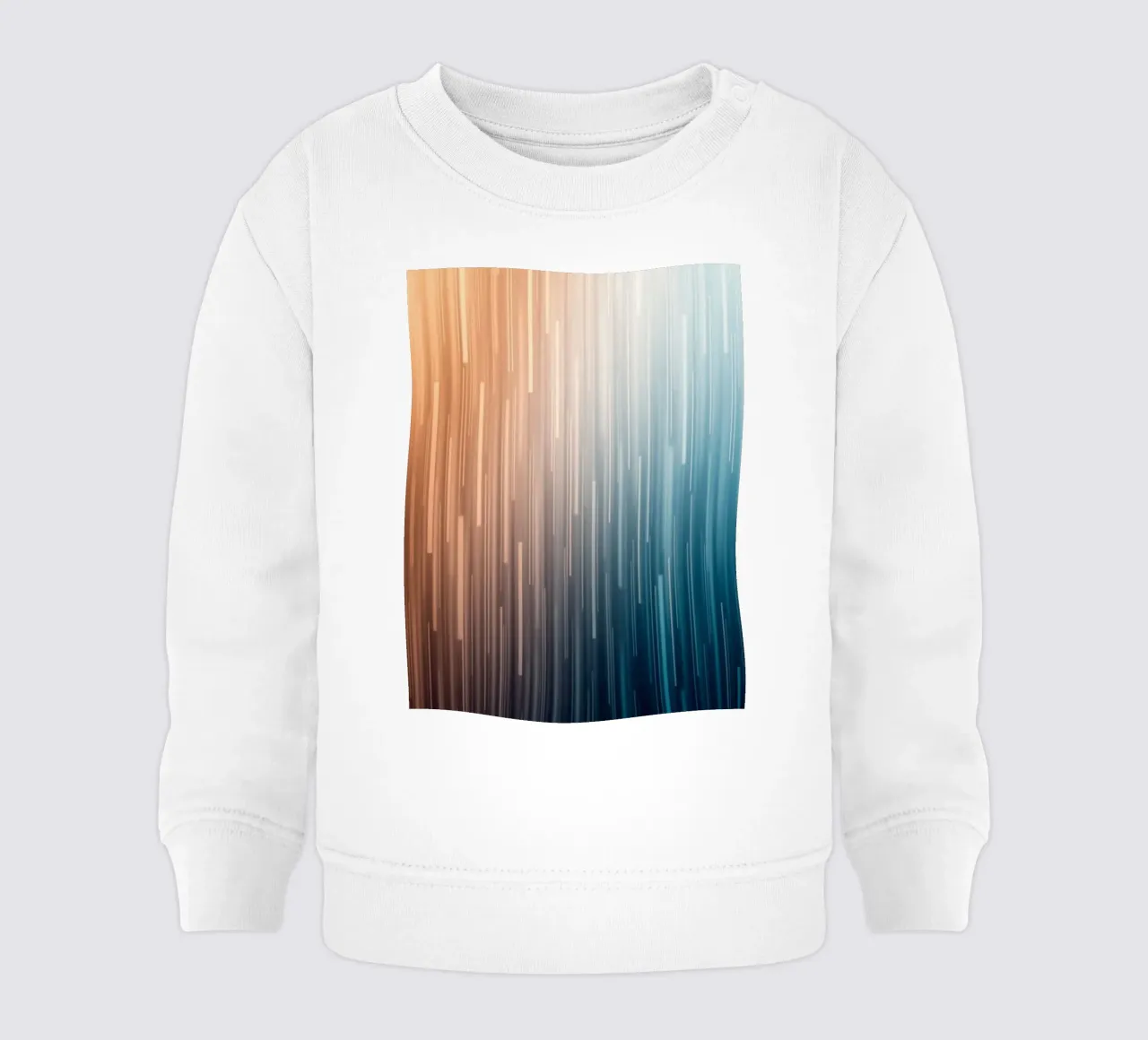 Sentieri paralleli: Un viaggio graduale dal bagliore del tramonto felpa neonato da Artistic-shop