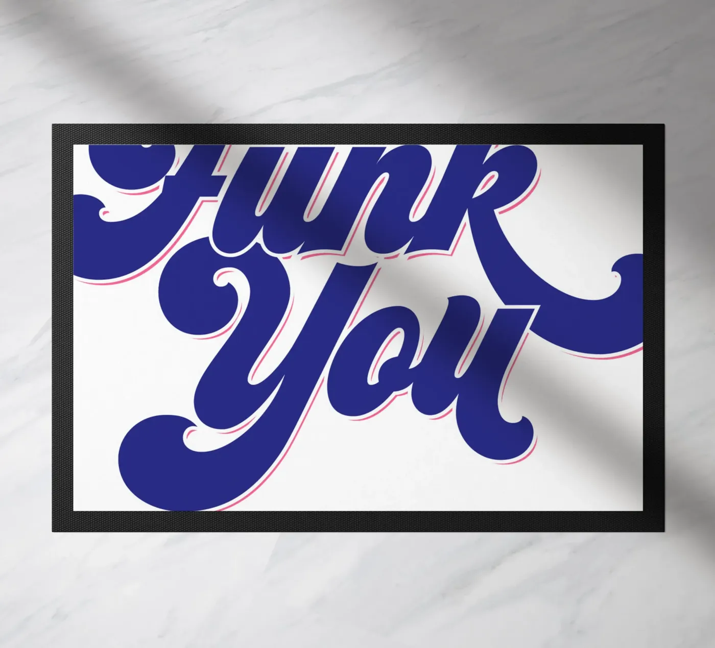 Funk You deurmat van Tamsen Design