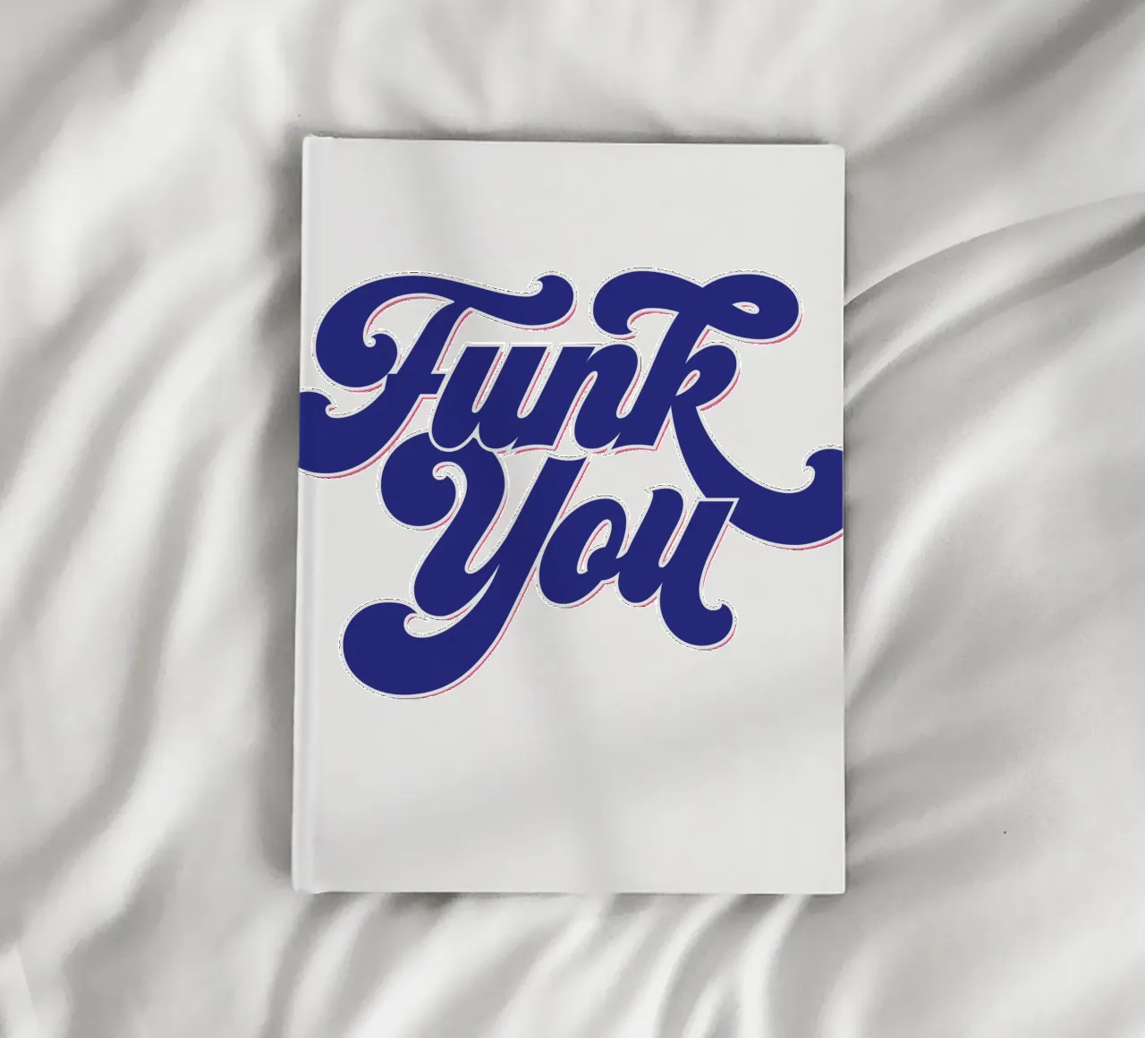 Funk You notebook by Tamsen Design