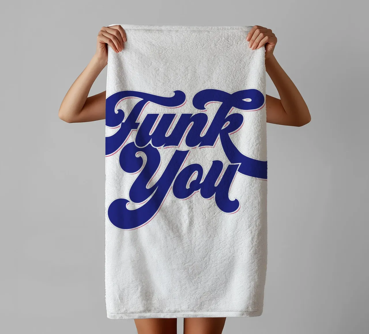 Funk You asciugamano da bagno da Tamsen Design