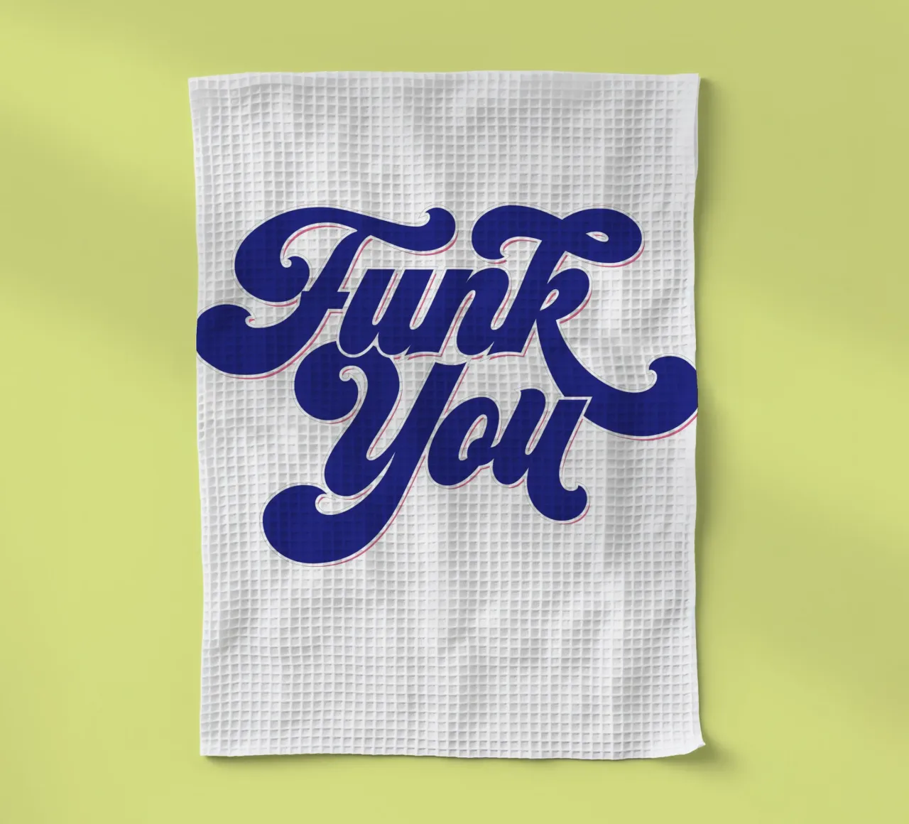 Funk You canovaccio da cucina da Tamsen Design