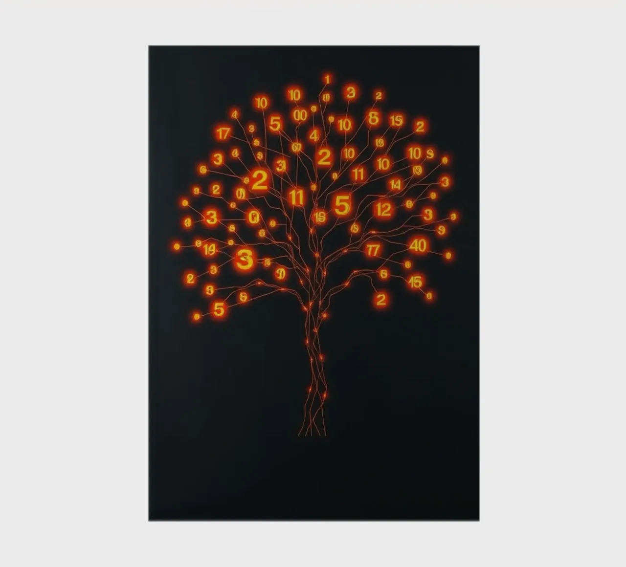 Glowing Binary Tree of Life notebook by Artistic-shop
