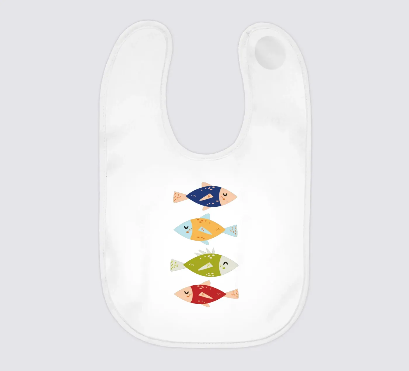 Fishing bavaglino da Rose Beck Art