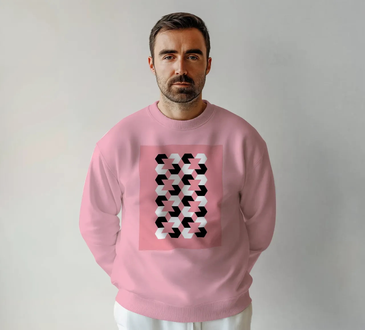 Modello esagonale felpa da Kim Hubball Studio