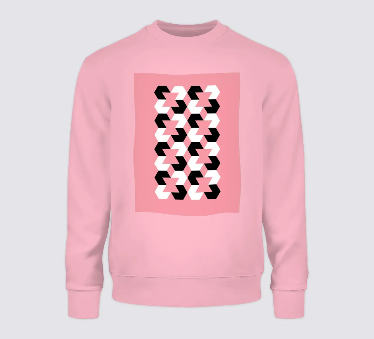 Modello esagonale felpa da Kim Hubball Studio