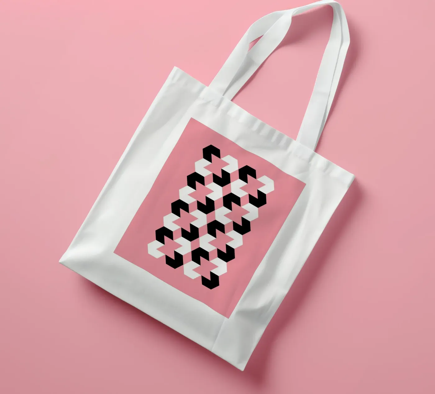 Hexagon Pattern tote bag by Kim Hubball Studio