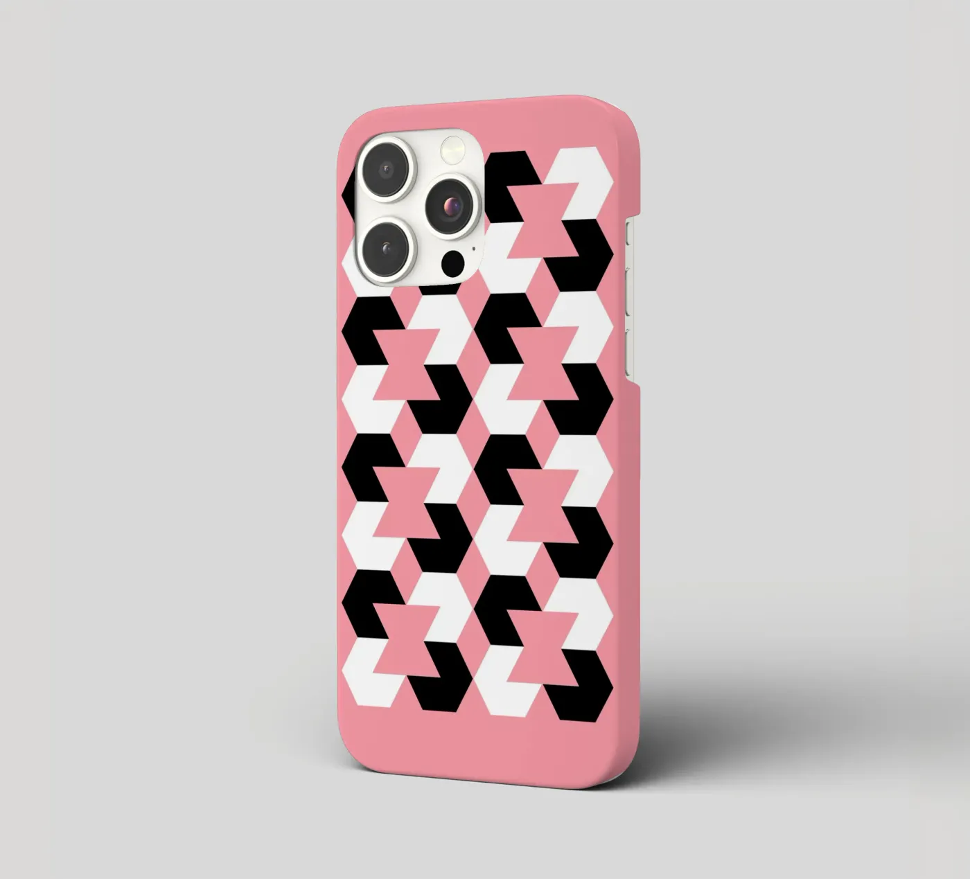 Hexagon Pattern iphone case by Kim Hubball Studio