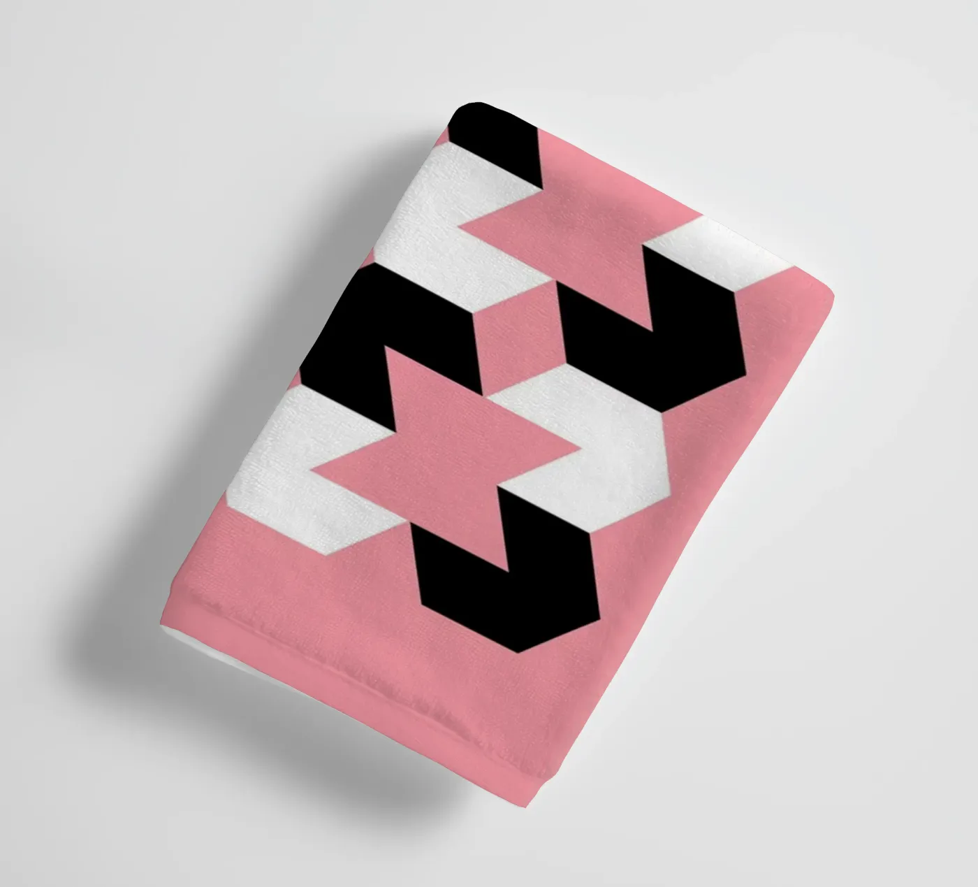 Hexagon Pattern Handtuch von Kim Hubball Studio