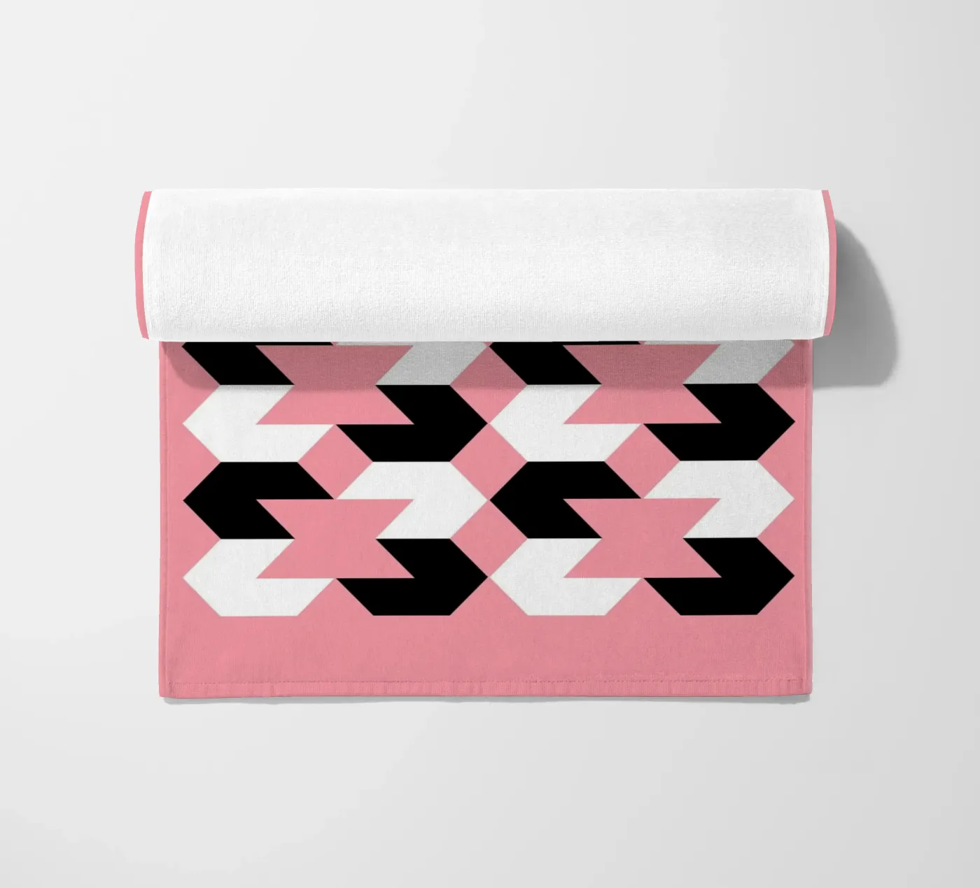 Hexagon Pattern Strandtuch von Kim Hubball Studio