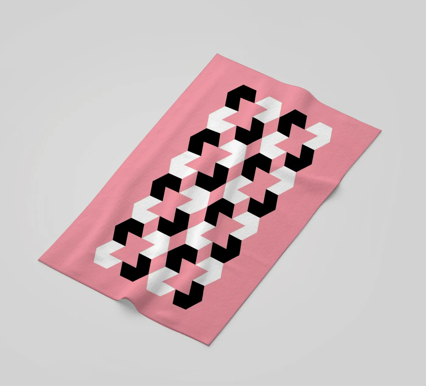 Hexagon Pattern Strandtuch von Kim Hubball Studio