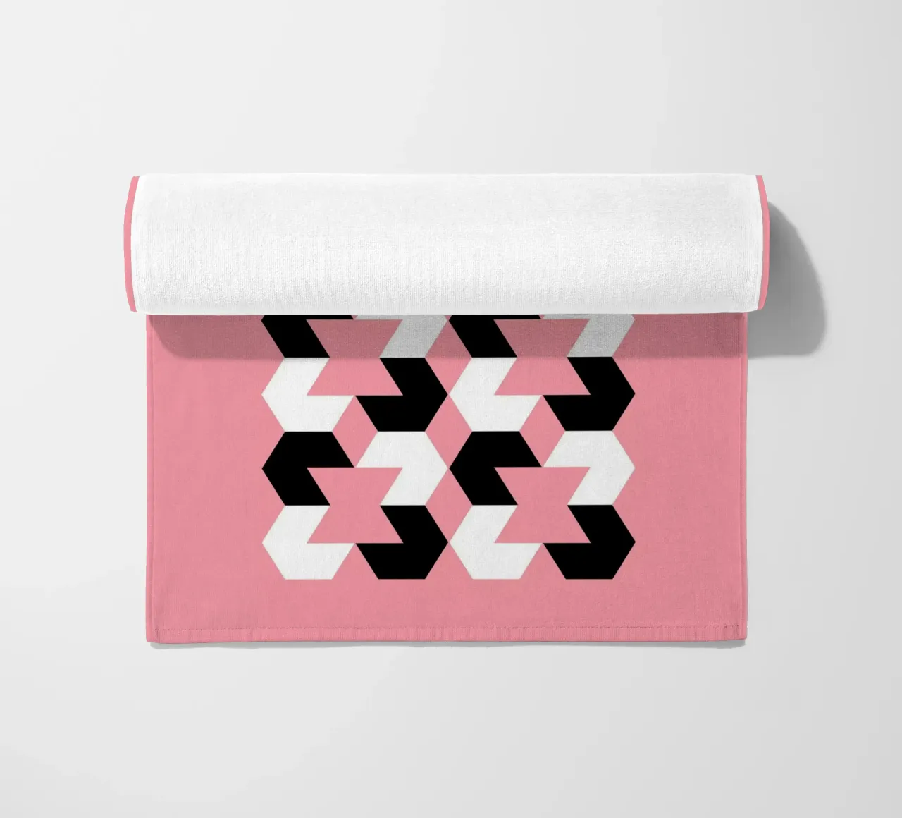 Hexagon Pattern telo mare da Kim Hubball Studio